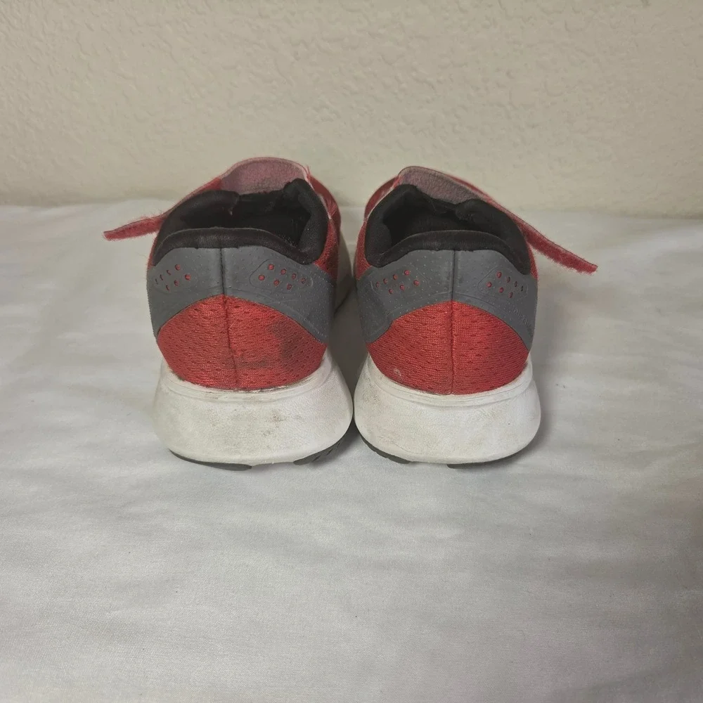 Adidas Duramo 10 Kids Red Silver Running Shoes GW8756 Size 1.5Y